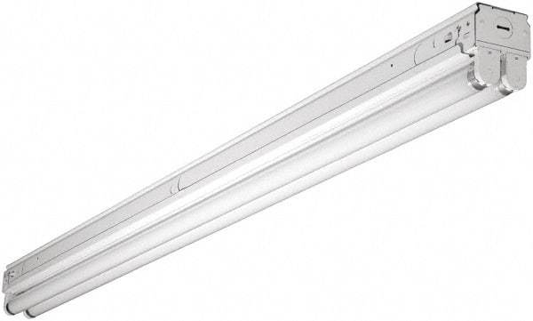 Cooper Lighting - 1 Lamp, 25 Watt, Fluorescent Strip Light - Suspended, 120/277 Volt, 36" Long x 2-3/4" Wide x 3-5/16" High - Exact Tool & Supply