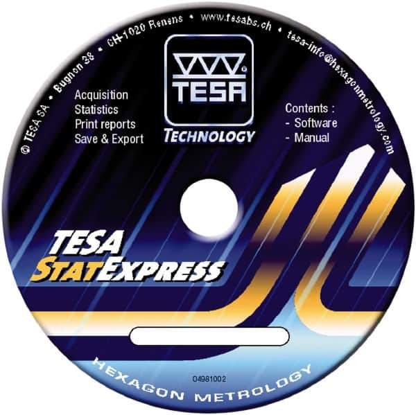TESA Brown & Sharpe - Quality Assurance SPC Software - Compatible with Windows, For Use with Twin-Cal Calipers - Exact Tool & Supply