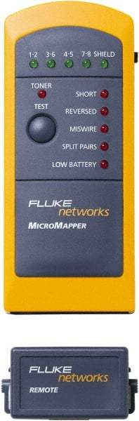 Fluke Networks - Universal Cable Tester - RJ45 Connectors - Exact Tool & Supply
