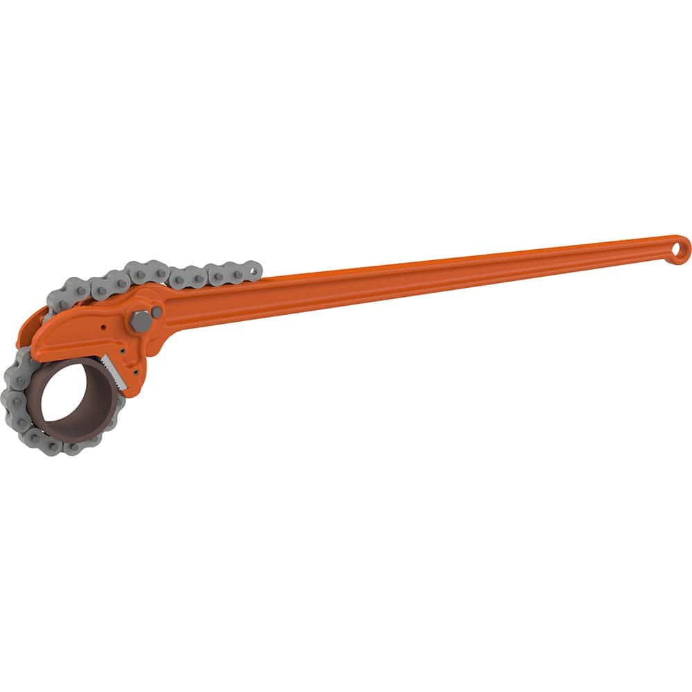 Petol - Chain & Strap Wrenches; Type: Chain Tong ; Maximum Pipe Capacity (Inch): 6 ; Chain/Strap Length: 26 (Inch); Handle Length: 30 (Inch) - Exact Tool & Supply