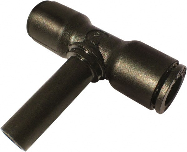 Legris - Plastic Push-To-Connect Tube Fittings Type: Plug-In Elbow Tube Outside Diameter (Inch): 3/8 - Exact Tool & Supply