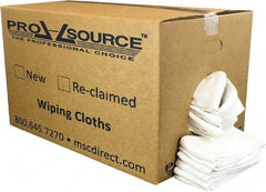 PRO-SOURCE - 25 Inch Long x 16 Inch Wide Virgin Cotton Surgical Towels - White, Huck Toweling, Lint Free, 25 Lbs. at 4 to 6 per Pound, Box - Exact Tool & Supply
