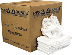 PRO-SOURCE - 25 Inch Long x 16 Inch Wide Virgin Cotton Surgical Towels - White, Huck Toweling, Lint Free, 10 Lbs. at 4 to 6 per Pound, Box - Exact Tool & Supply