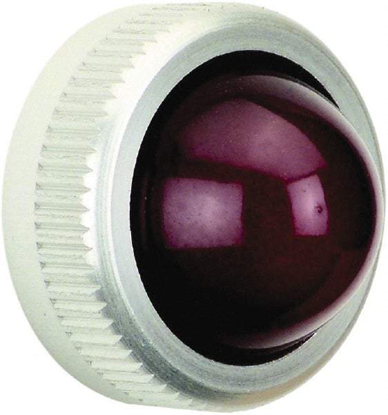 Schneider Electric - Round Pilot and Indicator Light Lens - Red - Exact Tool & Supply