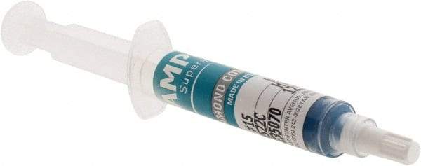 AMPLEX - 5 g Diamond Grit Compound - Grade 15, Blue, For Fine Finishing - Exact Tool & Supply
