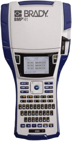 Brady - Handheld Printer/Industrial Label Maker - 300 DPI Resolution, 6" Wide x 3.6" Long - Exact Tool & Supply
