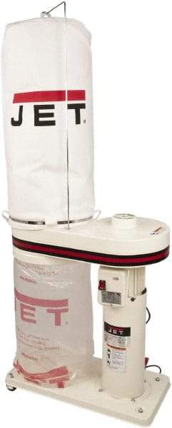 Jet - 5µm, Portable Dust Collector - 650 CFM Air Flow - Exact Tool & Supply
