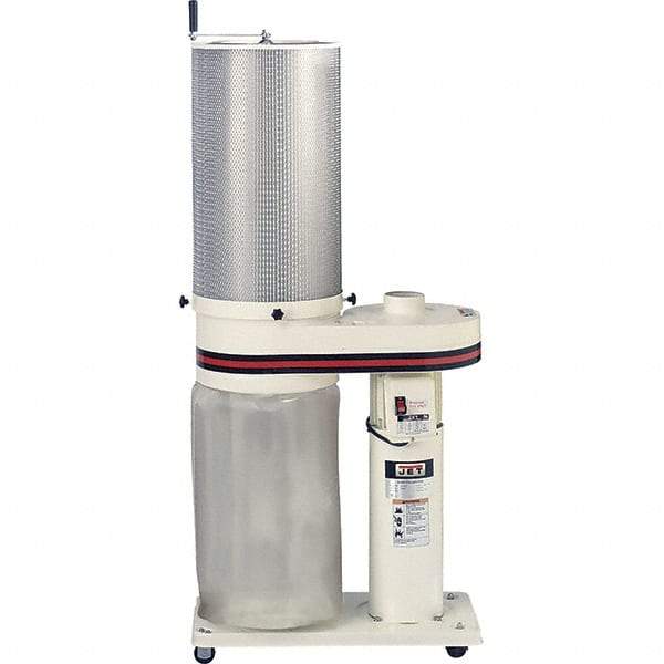 Jet - 2µm, Portable Dust Collector - 650 CFM Air Flow - Exact Tool & Supply