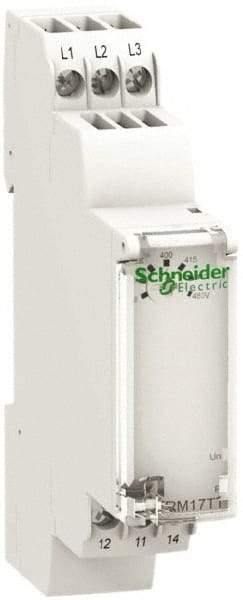 Schneider Electric - 208-480 VAC Control Relay - DIN Rail Mount - Exact Tool & Supply