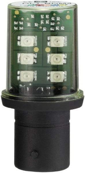 Schneider Electric - Blue, Visible Signal Replacement LED Bulb - For Use with Beacon, Indicator Bank - Exact Tool & Supply