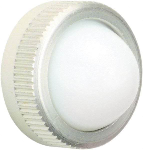 Schneider Electric - Round Pilot and Indicator Light Lens - White - Exact Tool & Supply