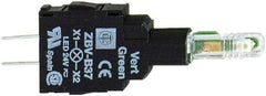 Schneider Electric - White Lens LED Indicating Light - Exact Tool & Supply