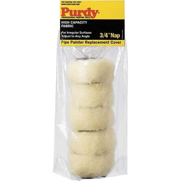 Bestt-Liebco - 3/4" Nap, 7" Wide Pipe Painter Roller - Semi-Smooth Texture, Polyester - Exact Tool & Supply