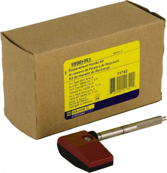Square D - Polyester, Starter Replacement Handle Kit - For Use with Type MCW (Size 1) Manual Starter - Exact Tool & Supply