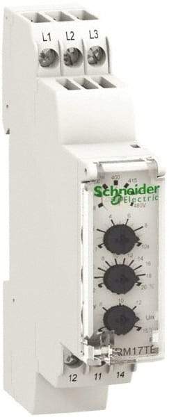 Schneider Electric - 208-480 VAC Control Relay - DIN Rail Mount - Exact Tool & Supply
