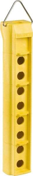Square D - 8 Hole, 30mm Hole Diameter, Pushbutton Switch Enclosure - Exact Tool & Supply