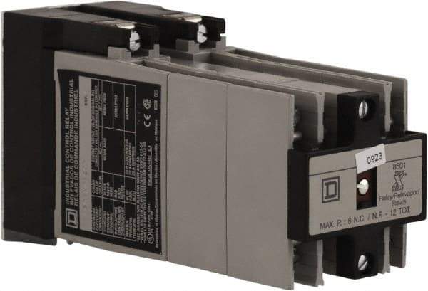 Square D - 12NO, 600 VAC Control Relay - Panel Mount - Exact Tool & Supply