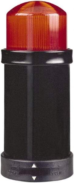 Schneider Electric - 120 VAC, 4X NEMA Rated, Strobe Tube, Red, Flashing Light - 60 Flashes per min, 70mm Pipe/Pendant, 70mm Diameter, 157mm High, IP65, IP66 Ingress Rating - Exact Tool & Supply