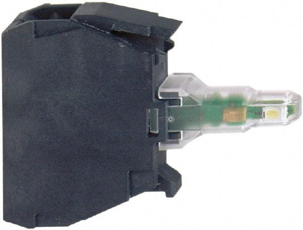 Schneider Electric - White Lens LED Indicating Light - Exact Tool & Supply