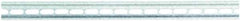 Square D - 48 Inch Long x 0.81 Inch Wide x 0.22 Inch High, Steel Mounting Track - Exact Tool & Supply