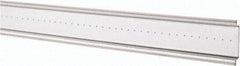 Schneider Electric - 2m Long x 0.3 Inch Wide x 1.4 Inch High x Steel DIN Rail - 0.04 Inch Thick - Exact Tool & Supply