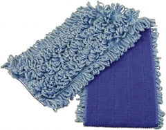 Fas-trak - Blue Head Band, Microfiber Loop End Mop Head - Exact Tool & Supply