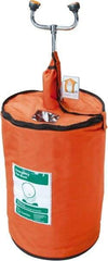 Guardian - 15 Gallon, 0.65 GPM Flow Rate at 80 PSI, Pressurized with Drench Hose, Portable Eye Wash Station - Exact Tool & Supply