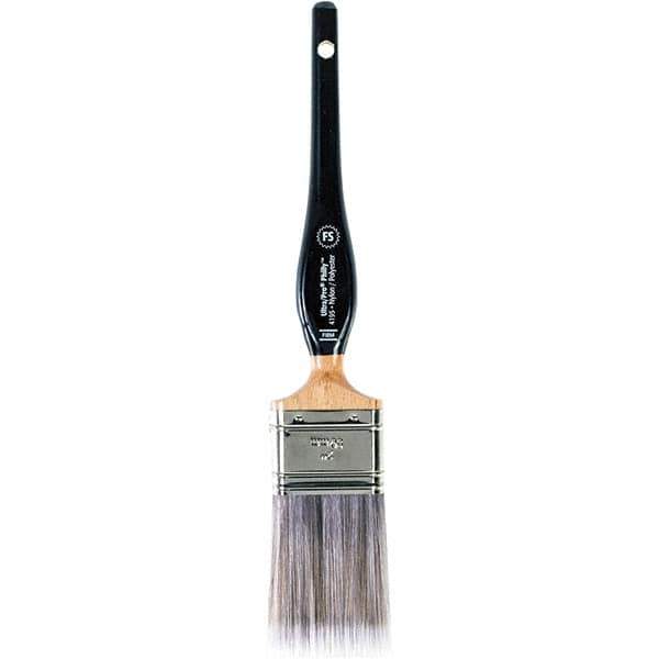 Wooster Brush - 2" Flat Nylon/Polyester Sash Brush - 2-15/16" Bristle Length, 7.31" Wood Kaiser Handle - Exact Tool & Supply