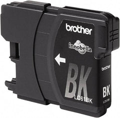 Brother - Black Ink Cartridge - Use with Brother DCP-J140W, 165C, 375CW, 385C, 395CN, 585CW, MFC-250C, 255CW, 290C, 295CN, 490CW, 495CW, J615W, 775CW, 790CW, 795CW, 990CW - Exact Tool & Supply