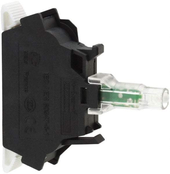 Schneider Electric - White Lens LED Indicating Light - Exact Tool & Supply