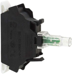 Schneider Electric - White Lens LED Indicating Light - Exact Tool & Supply