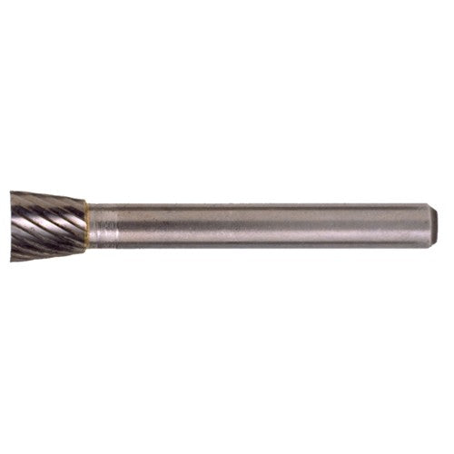 SN-41 Standard Cut Solid Carbide Bur-Inverted Taper Shape - Exact Tool & Supply