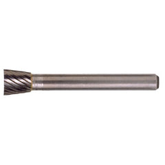 SN-41 Standard Cut Solid Carbide Bur-Inverted Taper Shape - Exact Tool & Supply