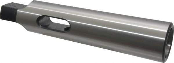 Collis Tool - MT3 Inside Morse Taper, MT4 Outside Morse Taper, Standard Reducing Sleeve - Hardened & Ground Throughout, 3/4" Projection, 5-3/8" OAL - Exact Tool & Supply