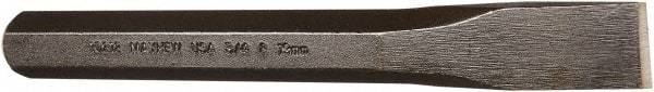Mayhew - 7" OAL x 3/4" Blade Width Cold Chisel - Exact Tool & Supply