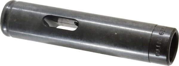 Collis Tool - MT3 Inside Morse Taper, Standard Length Morse Taper to Straight Shank - 5-3/4" OAL, Steel, Hardened & Ground Throughout - Exact Tool & Supply