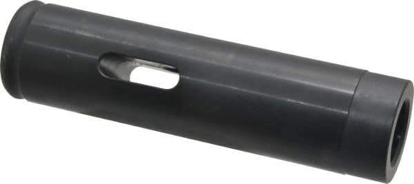 Collis Tool - MT3 Inside Morse Taper, Standard Length Morse Taper to Straight Shank - 5-3/4" OAL, Steel, Hardened & Ground Throughout - Exact Tool & Supply