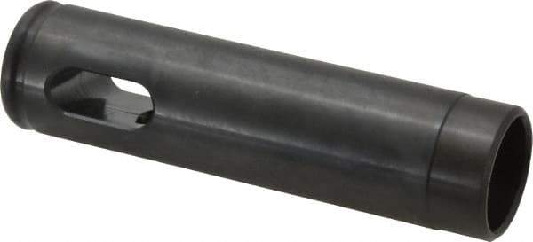 Collis Tool - MT4 Inside Morse Taper, Standard Length Morse Taper to Straight Shank - 5-3/4" OAL, Steel, Hardened & Ground Throughout - Exact Tool & Supply