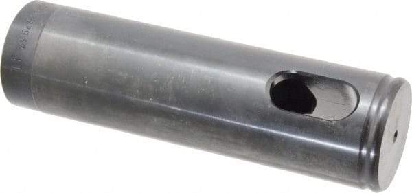 Collis Tool - MT5 Inside Morse Taper, Standard Length Morse Taper to Straight Shank - 7" OAL, Steel, Hardened & Ground Throughout - Exact Tool & Supply