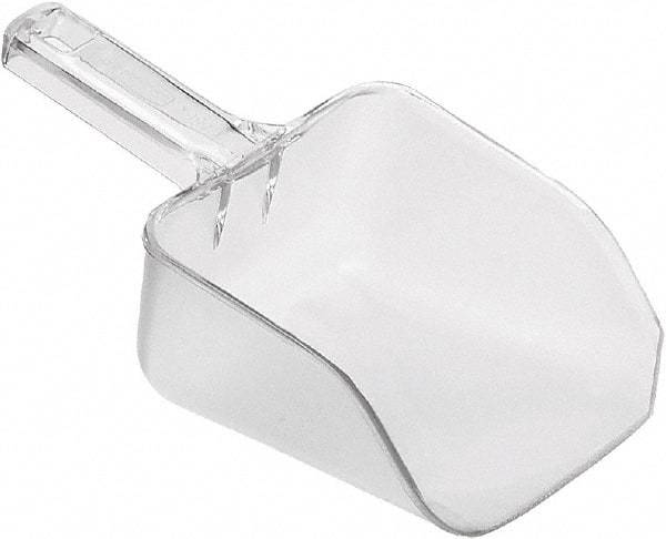 Rubbermaid - 32 oz Clear Polycarbonate Flat Bottom Scoop - Exact Tool & Supply
