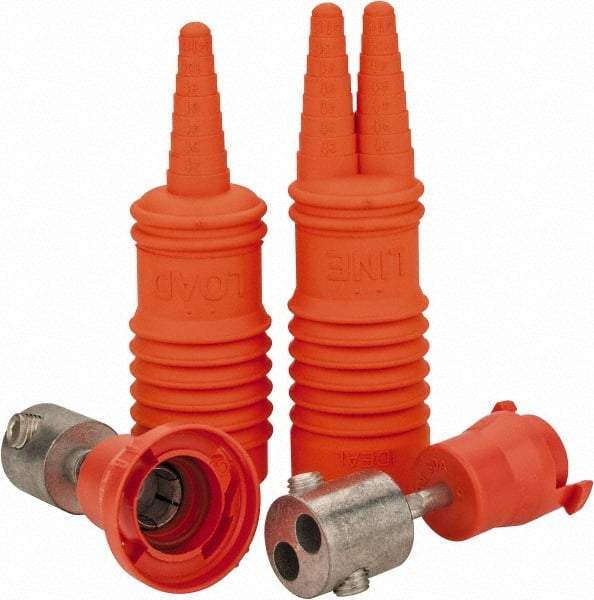 Ideal - 600 VAC, 30 Amp, Inline Fuse Holder - Compatible with 1-1/2 Inch Long x 1-3/16 Inch Wide and 13/32 Inch Diameter Fuse - Exact Tool & Supply