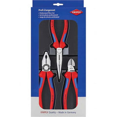 Knipex - Plier Sets Set Type: Assortment Number of Pieces: 3 - Exact Tool & Supply