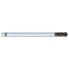 1/4" Dia. - 4" OAL - Carbide - Ball End HP End Mill-4 FL - Exact Tool & Supply