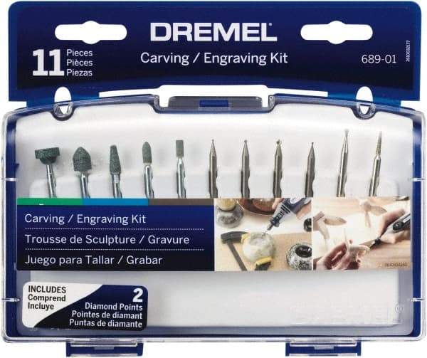 Dremel - Stainless Steel Etcher & Engraver Accessory Kit - For Use with Rotary Tools - Exact Tool & Supply