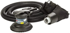Ingersoll-Rand - 12,000 OPM, 15.8 CFM Air Consumption, Palm Air Orbital Sander - Round Pad, 1/4 NPT Inlet - Exact Tool & Supply
