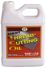 Relton - TCO-14, 55 Gal Drum Tapping Fluid - Straight Oil, For Thread Smoothing - Exact Tool & Supply