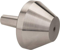 Riten - 2MT & 3MT Taper, 7/8 to 1-3/4" Point Diam, Hardened Tool Steel Lathe Bull Nose Point - 1-3/16" OAL - Exact Tool & Supply