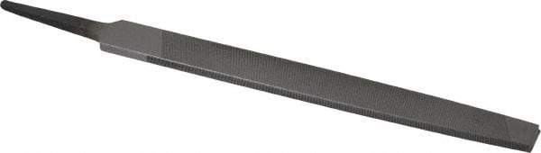 Value Collection - 6" Long, Smooth Cut, Mill American-Pattern File - Single Cut, 7/64" Overall Thickness, Tang - Exact Tool & Supply