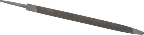 Value Collection - 8" Long, Bastard Cut, Taper American-Pattern File - Single Cut, Tang - Exact Tool & Supply
