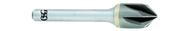 5/8" Size - 3/8" Shank - 82° 6 Flute Countersink - Exact Tool & Supply